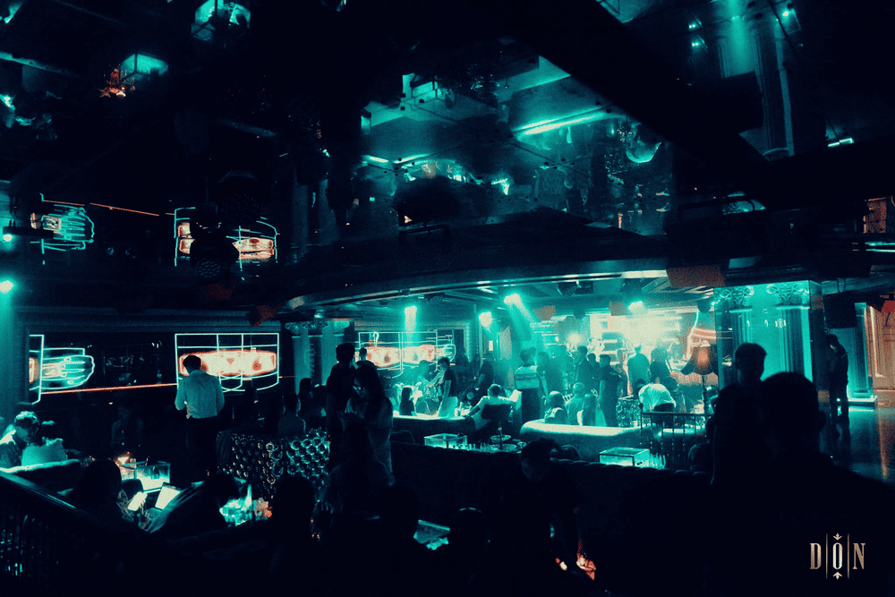 DON Lounge features dynamic lighting and immersive LED visuals (Source: DON Lounge)